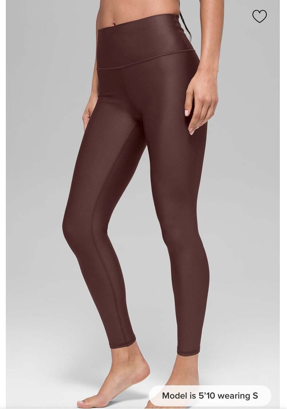 Alo Yoga High-Waist Airlift Legging Size S Brownstone